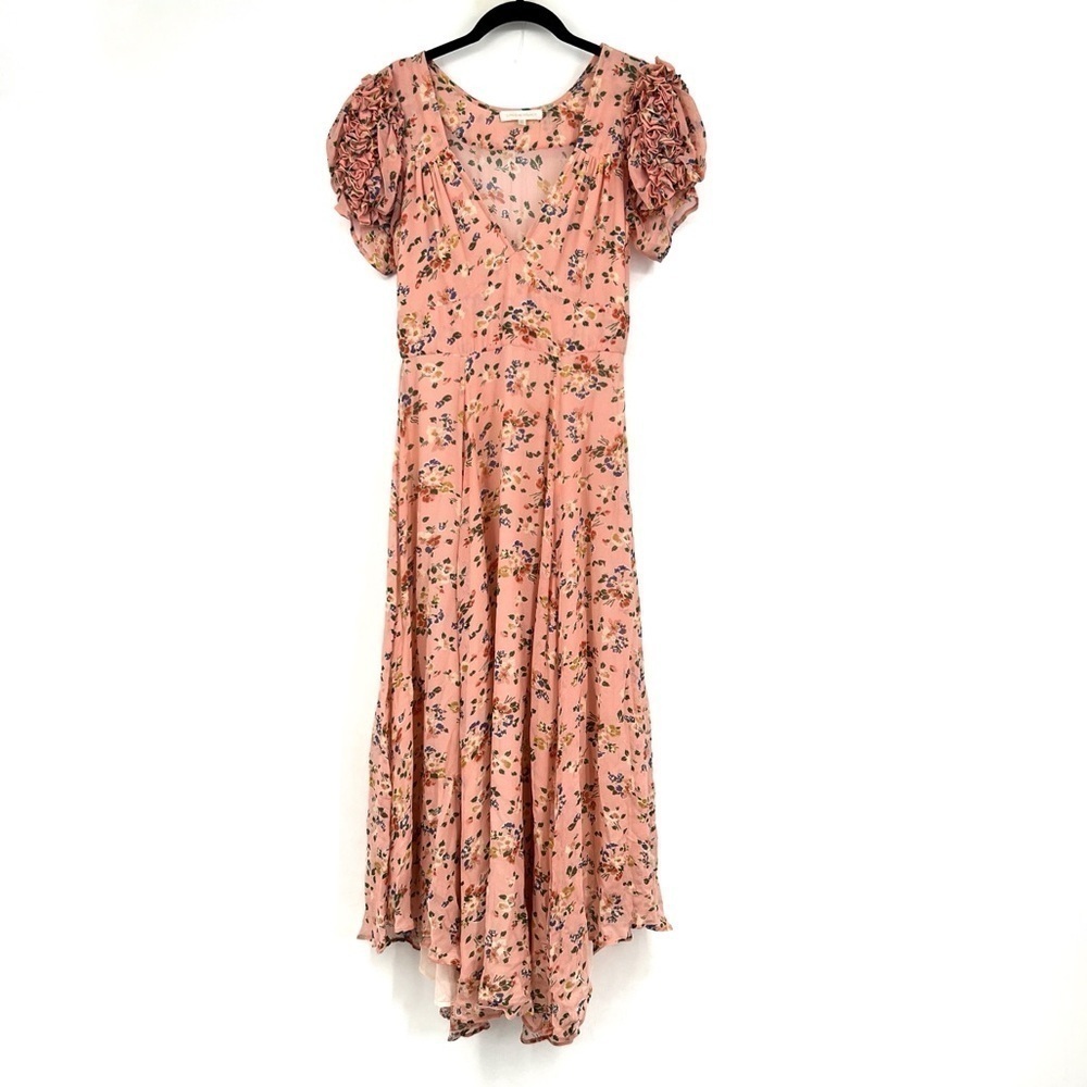 Clemence Dress in Sunset Pink
LoveShackFancy size 2 silk dress in Sunset Pink - Picture 8 of 14